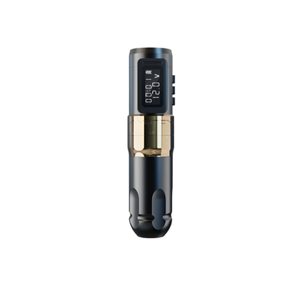 Ambition - MARS-U- Tattoo Machine - Tattoo pen - Tattoo Set - Complete set voor beginners & gevorderden - Tattoo Machine Pen - Verstelbare slag 2-4 mm - 1800mAh - 12V - 10500RPM - Goud - QUORE