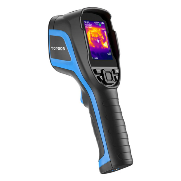 Thermal Imaging Camera - Thermal Imaging Camera - Thermal Imaging Cameras - Resolution 256x192 - 20Hz - 40mk - 2.8-inch screen - Blue
