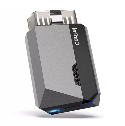 OBD2-scanner - Diagnosecomputer - Slimme diagnosetool - Foutverwijdering - Diagnosetool voor alle systemen - 6 resetservices - Zwart - QUORE