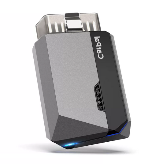 OBD2-scanner - Diagnosecomputer - Slimme diagnosetool - Foutverwijdering - Diagnosetool voor alle systemen - 6 resetservices - Zwart - QUORE