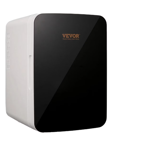 Mini koelkast - Mini koelkast voor drankjes - Mini koelkast voor slaapkamer - Draagbare compressorkoeler - 20L - Zwart