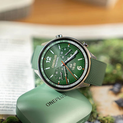 Global Version OnePlus Watch 3 Smart Watch 1.5 inches AMOLED Display 32GB Memory Snapdragon W5 Wear OS by Google IP68