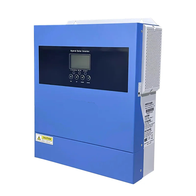 Hybride Zonne-omvormer – Zonne-energie Omvormer – Solar Inverter – Accu Oplader – 4000W Vermogen – 24V Spanning - QUORE