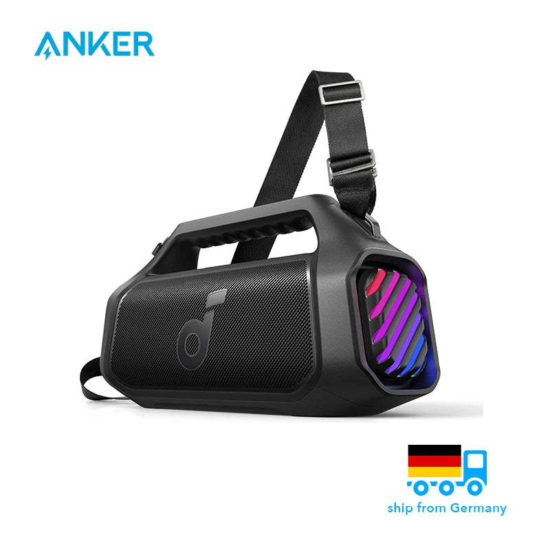 Outdoor Speaker – Draagbare Speaker – Bluetooth Speaker – Waterdichte Speaker – 140W Vermogen – IPX7 Waterdicht – 20 Uur Batterijduur - QUORE