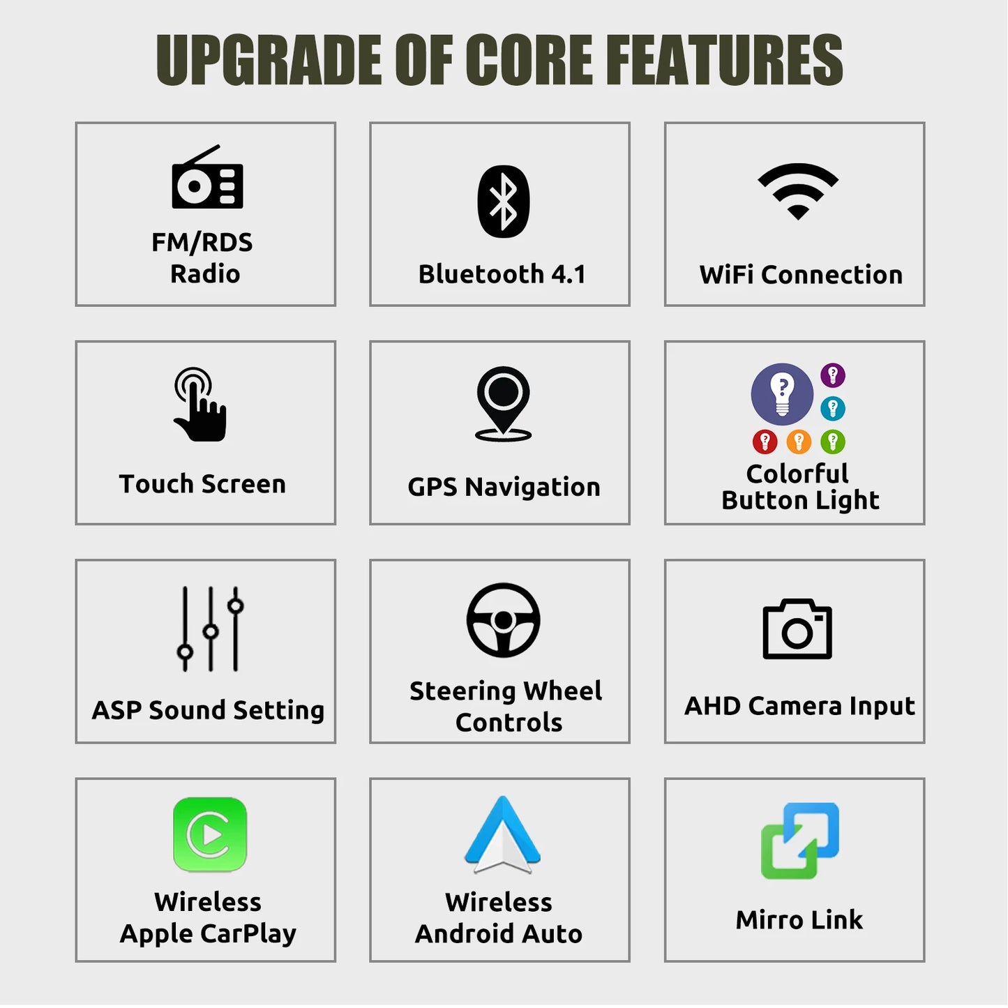 ESSGOO Android 15 Carplay Car Radio 4+64G For VW Golf Jetta MK4 Polo 9N Passat B5 T5 T4 Car Multimedia Player GPS WiFi RDS