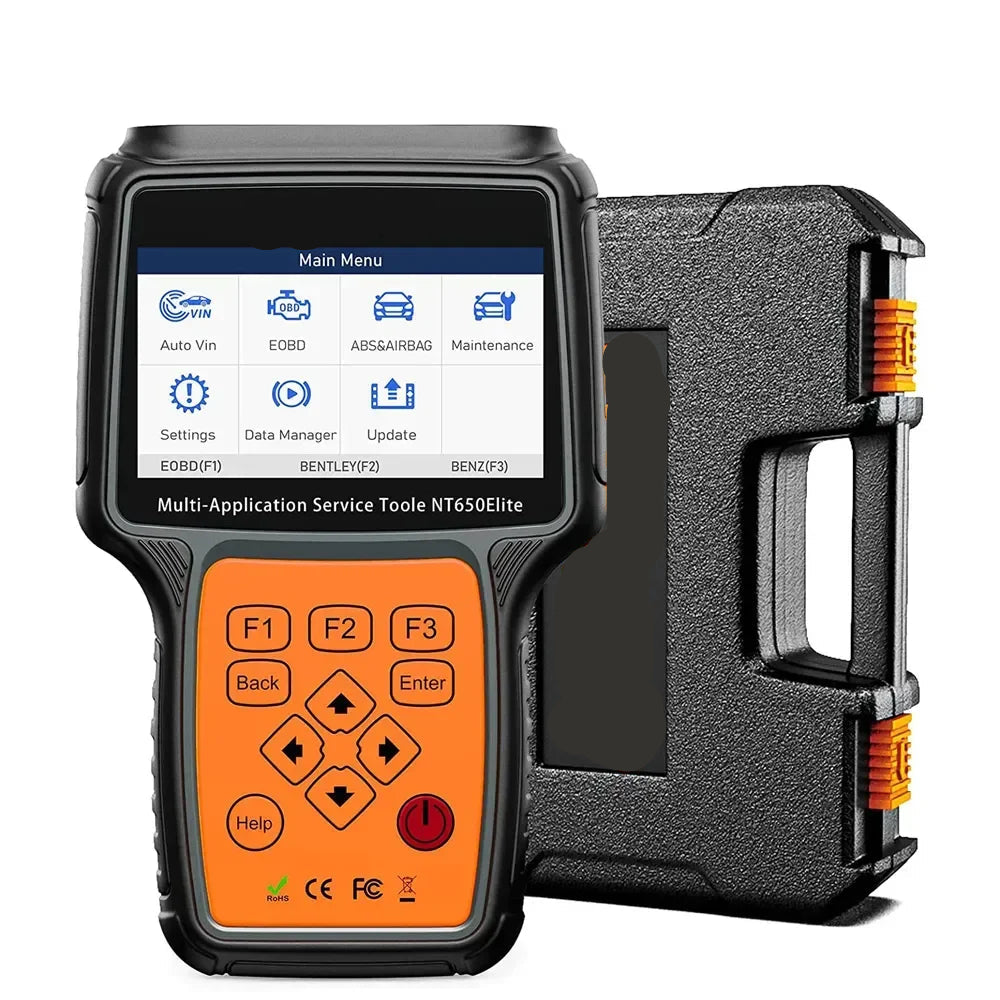OBD2 Diagnose Scanner – Auto Diagnose Tool – Foutcode Lezer – Auto Scanner – Draadloos – Reset Motor En ABS – Levenslange Updates