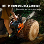 Kettingzaag Benzine - Kettingzaag - Zaagmachine - 58CC 20” 3.22HP Handheld Snoerloos - voor Boom Hout Tak Boerderij Tuin Boerderij Bos