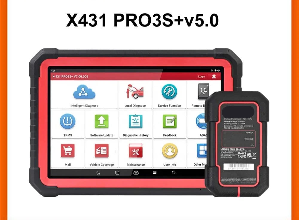 Autodiagnose Tool – Autoscanner – Foutcode Lezer – Diagnose Scanner – OBD2 Scanner – Wifi Bluetooth – 10,1 Inch Scherm