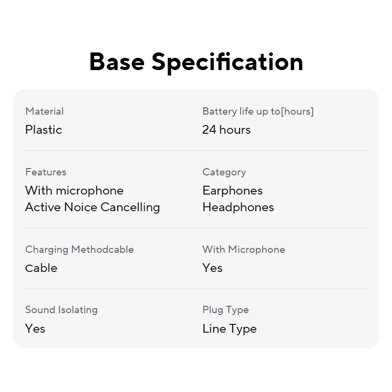 In-Ear Koptelefoon – Oordopjes – Hoofdtelefoon – Bluetooth – Bedraad – Noise Reduction – Transparante Modus