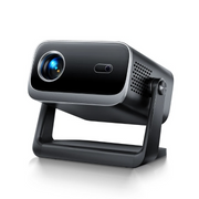 Mini Beamer - Projector - Digitale projector - 145° verstelbare standaard Miniprojector met WiFi en Bluetooth - 1080P - 18000 lumen - Draagbare projector - Autofocus - Schermschaal 16:09 - Compatibel met HDMI - Stroom - USB - Zwart