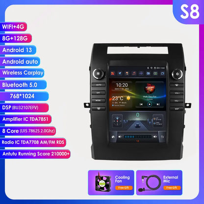 Autoradio Toyota Verso – Multimedia Speler – 2DIN Systeem – Android 13 Autoradio – 9,7 Inch Touchscreen – 360 Graden Camera – Snelle 8-Core Processor