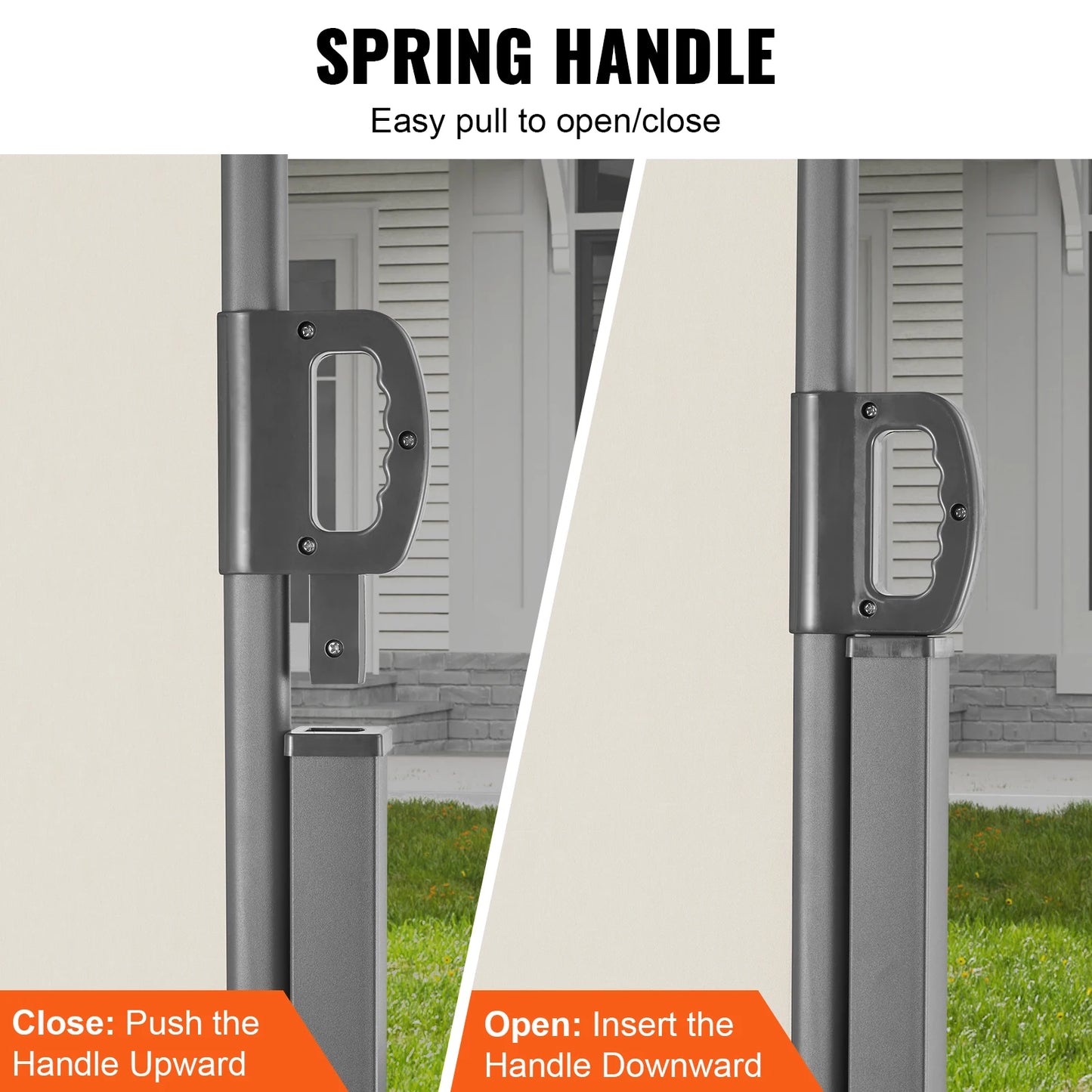 Windscherm - Tuinscherm - Zijluifel - Opvouwbare Windschermen - 200 x 600 cm - Waterdicht Polyester – UV 30+ Bescherming – Privacy Scherm voor Buiten