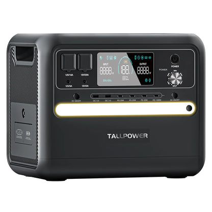 Draagbare Power Station – Mobiele Stroomvoorziening – Noodstroom – Energieopslag – 2160Wh Capaciteit – 2400W Output - V2400