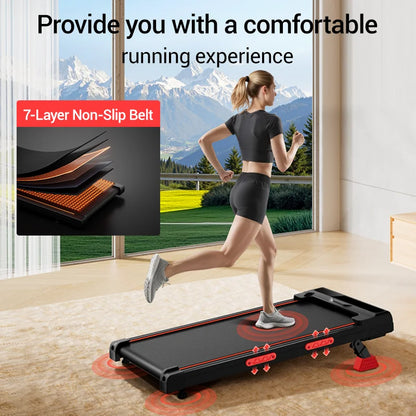 Loopband – Wandelband – Hardloopband – Treadmill – Walking Pad – Verstelbare Helling Tot 15% – Triple Dempingssysteem & 2,5 PK Fluisterstille Motor