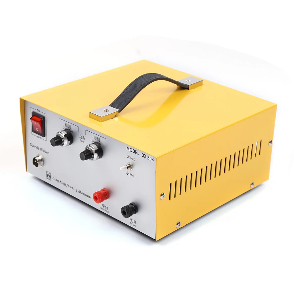 Puntlasmachine – Spotlasser – Microlasapparaat – Juvelierlasmachine – Mini Lasmachine – 80 Ampère Instelbaar – Compact & Draagbaar – 110-240V - QUORE