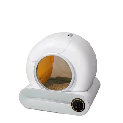 Automatische Kattenbak – Slimme Kattenbak – Zelfreinigende Kattenbak – App-Control – 65 Liter Capaciteit – Geurfiltering - QUORE