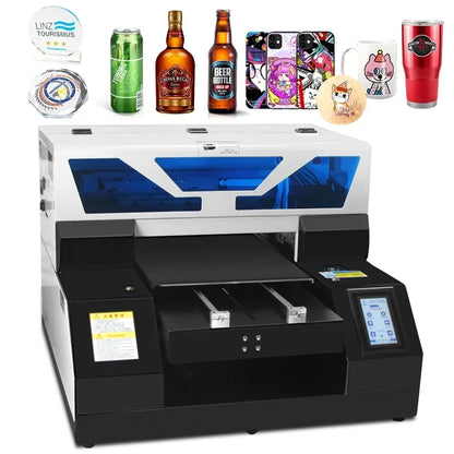 A3 UV19 Flatbed Printer – UV Printer – Flatbed Printer – Direct Printer – Multifunctionele Printer – 2880x1440 DPI – Infrarood Hoogtebepaling - Harde Inkt