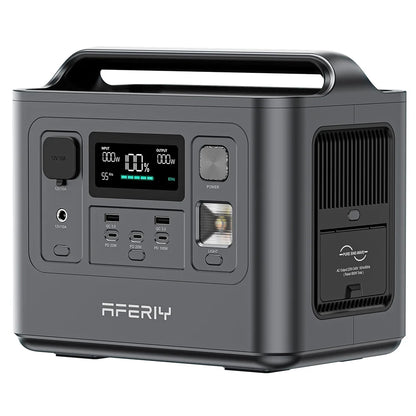 Draagbare Powerstation – Mobiele Generator – Outdoor Accu – Noodstroomvoorziening – Camping Batterij – 512 Wh Capaciteit – Snelle Oplaadtijd 1,5 Uur