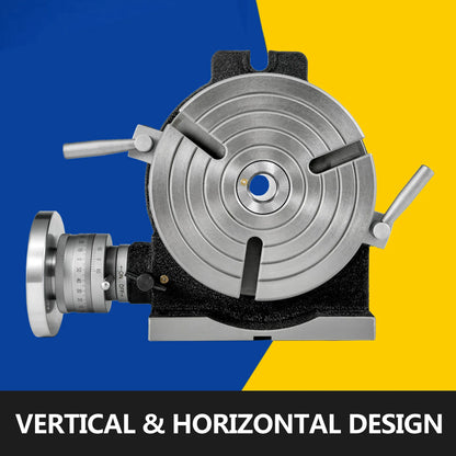 Draaibaar Werkblad – Draaibare Tafel – Werkbank Tafelblad – Verstelbaar Werkblad – Gietijzeren Constructie – 8 Inch Diameter
