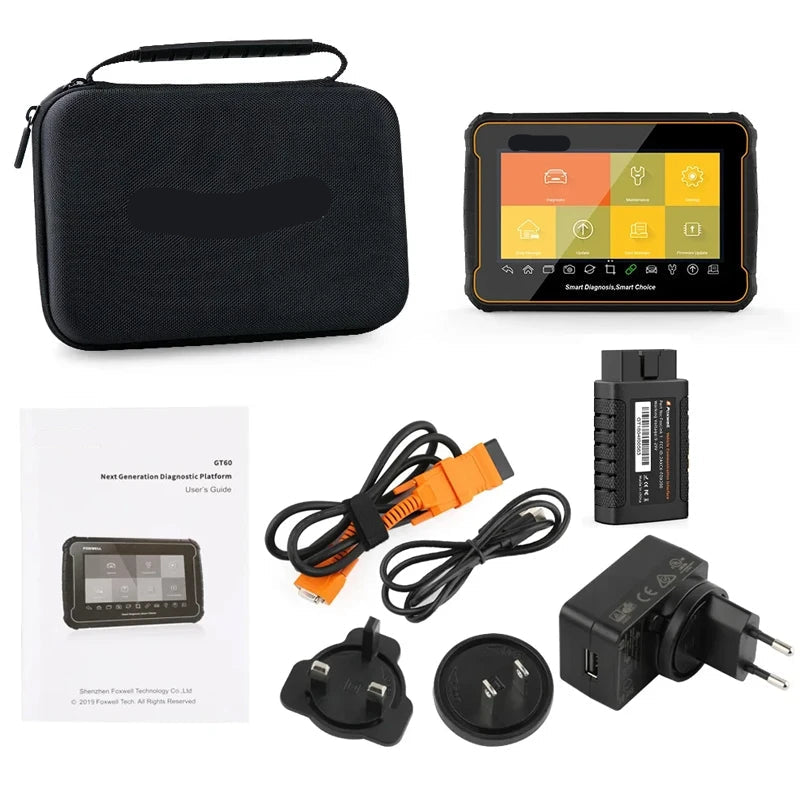 OBD2-Scanner – Autodiagnoseapparaat – Foutcode Lezer – Draadloze Scanner – Bi-Directionele Testfunctie – Real-Time Data – WiFi En Bluetooth Connectivity - QUORE