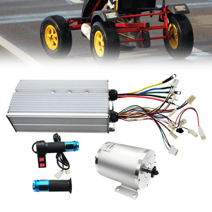 Brushless Motor Kit – Elektrische Motor – E-bike Motor – Scooter Motor – 3000W Vermogen – Aluminium Behuizing