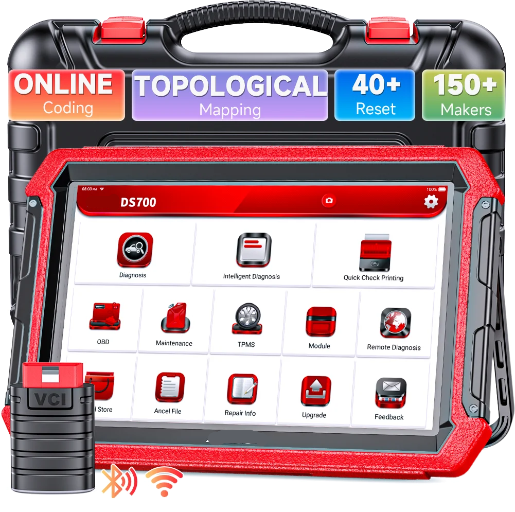 Autodiagnosetool – OBD Scanner – Diagnoseapparaat – Auto Scanner – Auto Diagnose – 10 Inch Touchscreen – Wifi En Bluetooth