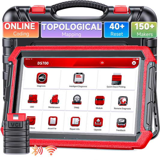 Autodiagnosetool – OBD Scanner – Diagnoseapparaat – Auto Scanner – Auto Diagnose – 10 Inch Touchscreen – Wifi En Bluetooth