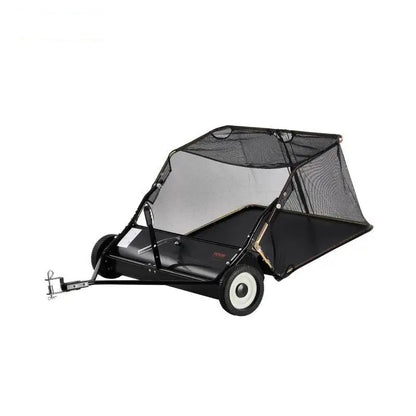 Veegwagen – Bladveger – Grasveger – Aanhanger – Tuinveger – Veegbreedte 132 Cm – Opvangzak 26 Kuubvoet - QUORE