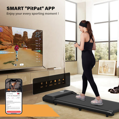 Loopband – Wandelband – Walking Pad – Hardloopband – Treadmill – 2,5 PK Motor – Anti-Slip Schokdemping - QUORE