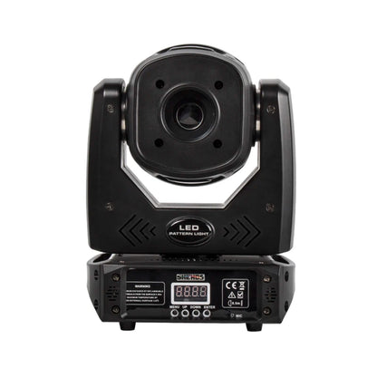Moving Head Verlichting – LED Moving Head – Podiumverlichting – DJ Licht – Disco Spot – 80W LED – 3-voudige Prisma – Elektronische Focusing - QUORE