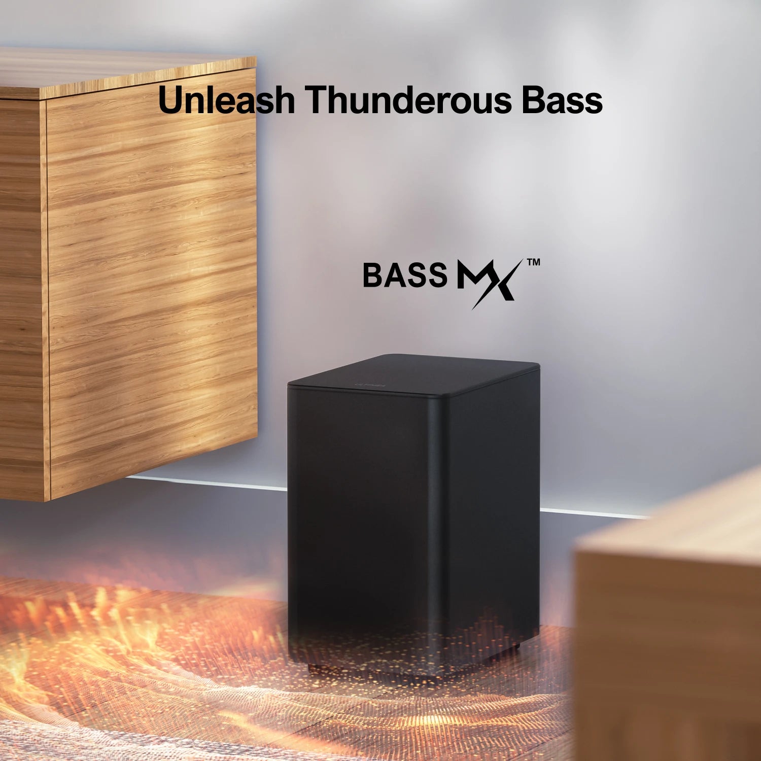 Soundbar - Speaker - Soundbars Draadloze Subwoofer & Achterluidsprekers - Box - 5.1 Virtuele Surround Soundbar – Home Theater 3D Surround Sound Systeem - QUORE