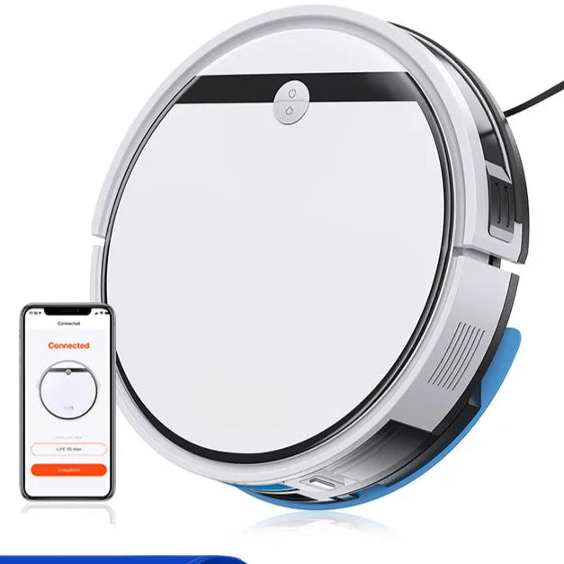 Robotstofzuiger - Vacuum Cleaner - Roborock - Draadloze - Dweilrobot - 3000Pa Zuigkracht - met Mopfunctie - 120 Minuten Autonomie, Slimme App/Alexa/Google Besturing