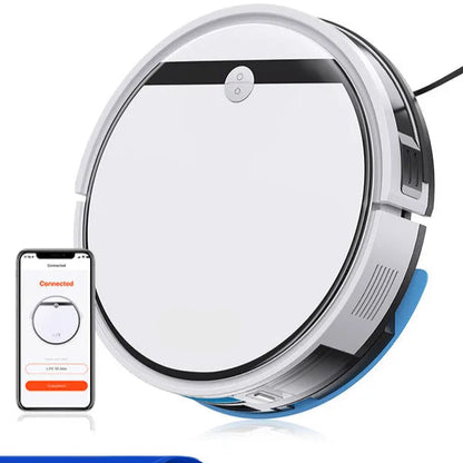 Robotstofzuiger - Vacuum Cleaner - Roborock - Draadloze - Dweilrobot - 3000Pa Zuigkracht - met Mopfunctie - 120 Minuten Autonomie, Slimme App/Alexa/Google Besturing