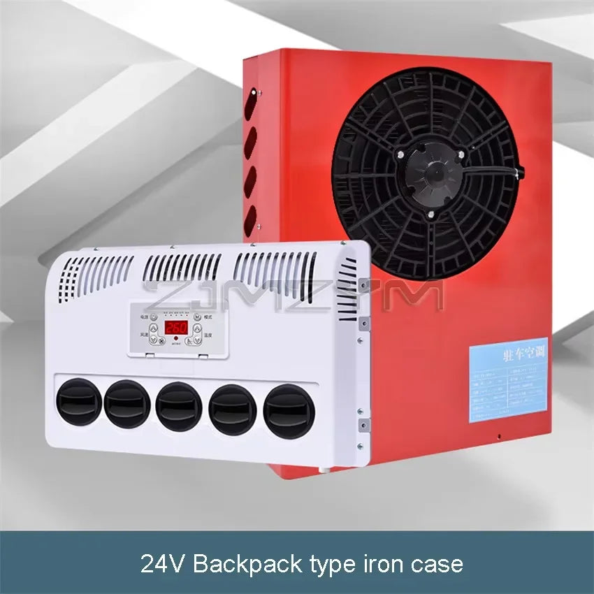 Airco – Parkeairco – Vrachtwagen Airconditioning – 12V 24V Airco – Truck Koeler – Krachtige Koeling 2400W – Intelligente Besturing