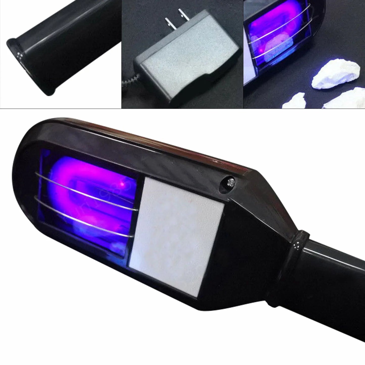 UV-Zoeklamp – UV-Lamp – Fluorescentie Lamp – Mineralen Zoeker – 8 Watt UV-Straling – Draagbaar En Ergonomisch