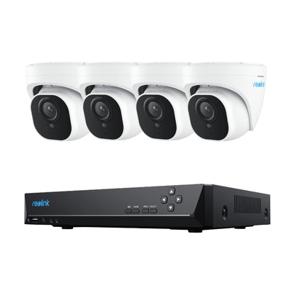 8-kanaals Beveiligingscamera Set – Bewakingscamera Systeem – Camerakit – IP Camera – PoE Camera – 5MP Super HD – Smart Motion Detectie