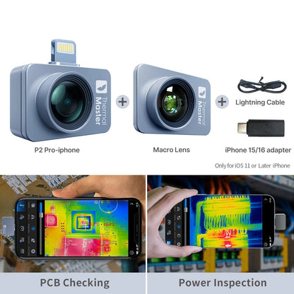 Warmtebeeldcamera – Thermische Camera – Infraroodcamera – Warmtecamera – Compact – 256x192 Resolutie – 8 Uur Batterijduur