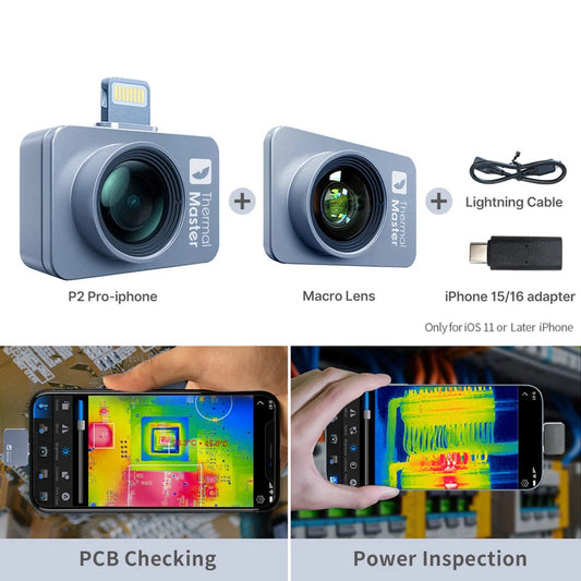 Warmtebeeldcamera – Thermische Camera – Infraroodcamera – Warmtecamera – Compact – 256x192 Resolutie – 8 Uur Batterijduur
