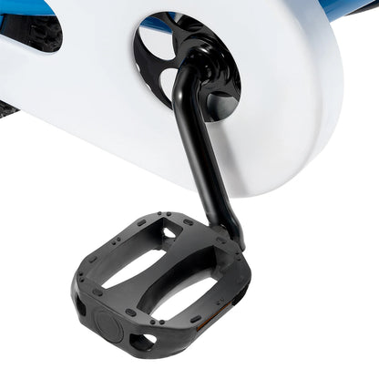 Kinderfiets - Kinderfiets met Zijwielen - 12 inch - Stoere Fiets voor Kinderen 2-4 Jaar – Verstelbaar Zadel en Stuur – Met Opbergbak en Mand - Perfect voor Leren Fietsen -  Verstelbare Hoogte, Carbon Staal & Zijwieltjes - Blauw