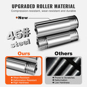 Jewelry Making - Jewelry Rolling Machine - 3 in 1 - 57mmW 0-5.5mmT - Rolling Mill for Making Metal Jewelry Plate Square Wire