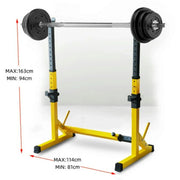 Adjustable Rack for WEIGHTS, SQUAT TRAINING, Disc Support, Free Shipping, 3 DAYS to Spain