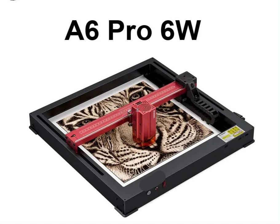 Lasergraveerder – Laser Cutter – Graveermachine – Snijder – 6W Kracht – Graveeroppervlakte 365x305 Mm – Fixed-Focus Laser