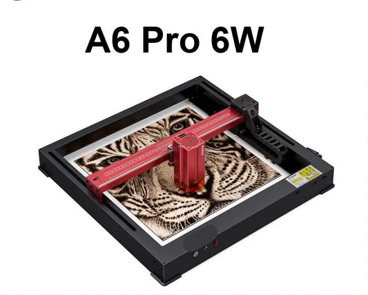 Lasergraveerder – Laser Cutter – Graveermachine – Snijder – 6W Kracht – Graveeroppervlakte 365x305 Mm – Fixed-Focus Laser