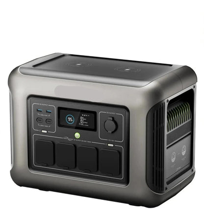 Powerstation – Draagbare Accu – Mobiele Energiebron – Noodstroom – Backup Batterij – 1152Wh LiFePO4 – 1800W AC Uitgangen