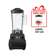Blender - Smoothie Blender - Blender to go - Smoothie Makers - Smoothie maker - 1800W - BPA-free 1.8L and 0.6L Dual Jar - Black
