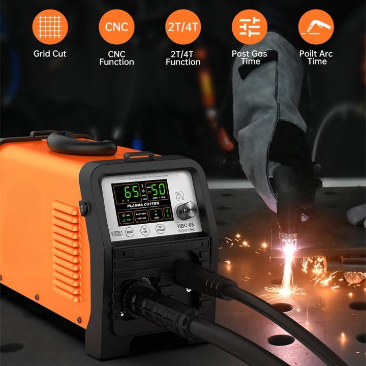 Plasmasnijder – Plasmasnijmachine – Metaalsnijder – Snijapparaat – Snijdt Staal Tot 25 Mm – LED Display - QUORE