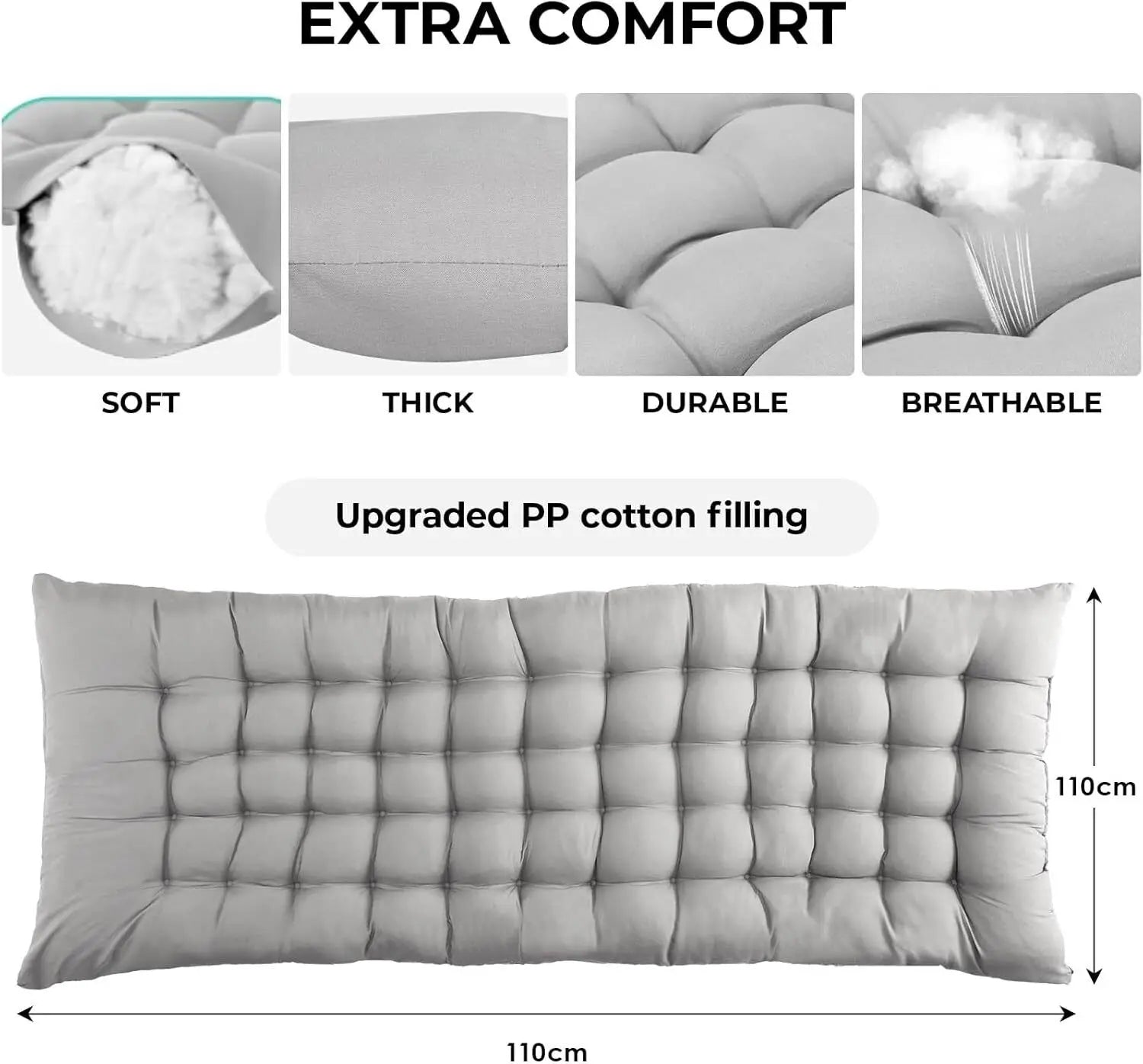 Ligbed - 3-delige Verstelbare Ligstoelset – Tuinstoelen – Zonnebedden – Klapstoelen – Strandstoelen – Duurzaam Stalen Frame – Verstelbare Rugleuning 90-160° - Grijs - QUORE