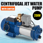 Garden Pump 9bar Jet Centrifugal Pump Water Pump Household Waterworks 2850 RPM 1800W