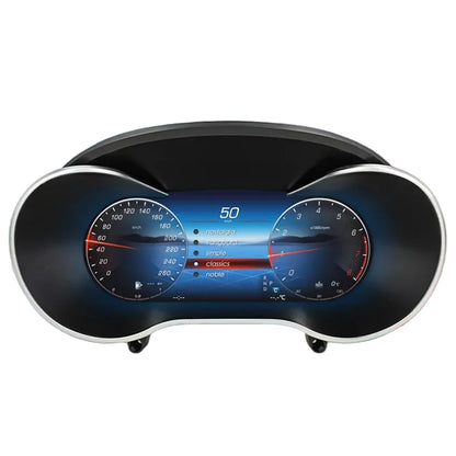 12,3 Inch Digitaal Dashboard – Instrumentenpaneel – Cockpit Display – Auto Meter Cluster – HD IPS Scherm – Plug & Play Installatie – 1920x720 Resolutie – Meerdere Weergavemodi