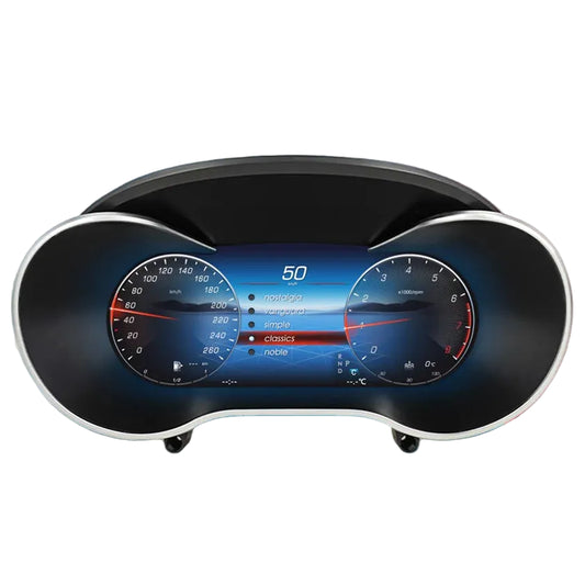 12,3 Inch Digitaal Dashboard – Instrumentenpaneel – Cockpit Display – Auto Meter Cluster – HD IPS Scherm – Plug & Play Installatie – 1920x720 Resolutie – Meerdere Weergavemodi